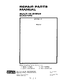 CONTROL PANEL Diagram and Parts List for B9307^0  Roper Wall Oven