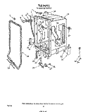 Part Location Diagram of 965219 Whirlpool Shoulder Screw (Includes Item 8)