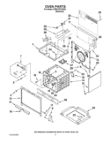 OVEN PARTS Diagram and Parts List for KDRU707VSS04  KitchenAid Range