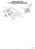 Part Location Diagram of WPW10238703 Whirlpool Transformr
