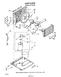 UNIT Diagram and Parts List for AC1052XS0  Whirlpool Air Conditioner