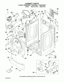 Part Location Diagram of W10542715 Whirlpool PANEL