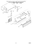 TOP GRILLE AND UNIT COVER Diagram and Parts List for KSSS48QHT00  KitchenAid Refrigerator