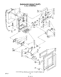 DISPENSER FRONT Diagram and Parts List for ED26MMXRWR3  Whirlpool Refrigerator