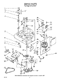 Part Location Diagram of 358948 Whirlpool Baseplate & Centerpost