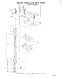 POWER SCREW AND RAM Diagram and Parts List for TU8003XLP0  Whirlpool Trash Compactor