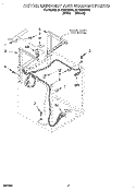 Part Location Diagram of 3388677 Whirlpool HARNS-WIRE