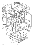 Part Location Diagram of 816656 Whirlpool Shield, Heat (Upper)