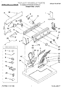 SECTION Diagram and Parts List for KEYS700JT0  KitchenAid Dryer