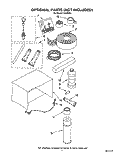 OPTIONAL Diagram and Parts List for CA5WM4  Crosley Air Conditioner
