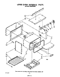 Part Location Diagram of 4157729 Whirlpool Baffle