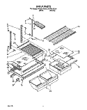 Part Location Diagram of LIT2152553 Whirlpool Use & Care Guide