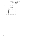MISCELLANEOUS, LIT/OPTIONAL Diagram and Parts List for CAW2792EW0  Whirlpool Washer
