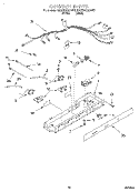 CONTROL Diagram and Parts List for 6ED25DQXDW00  Whirlpool Refrigerator