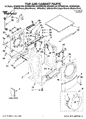 Part Location Diagram of WPW10156258 Whirlpool Electronic Control Board
