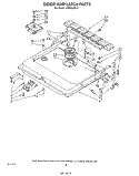 Part Location Diagram of 4163514 Whirlpool LATCH-DOOR