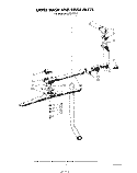 UPPER WASH AND RINSE Diagram and Parts List for KUDD210T0  KitchenAid Dishwasher