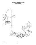 FILL AND OVERFILL Diagram and Parts List for KUDM220T2  KitchenAid Dishwasher