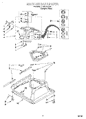 MACHINE BASE Diagram and Parts List for 7LSR8244EQ0  Whirlpool Washer