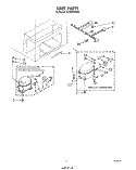 SECTION Diagram and Parts List for EH120FXSN00  Whirlpool Freezer