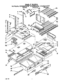 SHELF, LIT/OPTIONAL Diagram and Parts List for ET20DMXAN00  Whirlpool Refrigerator