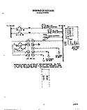 WIRING DIAGRAM Diagram and Parts List for F4558L0  Roper Range