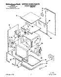 UPPER OVEN, OPTIONAL Diagram and Parts List for KEBS276YWH1  KitchenAid Wall Oven