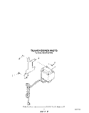 TRANSFORMER Diagram and Parts List for 3ED25DQXVN00  Whirlpool Refrigerator