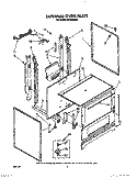 EXTERNAL OVEN Diagram and Parts List for FGP315VW5  Roper Range