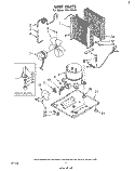 SECTION Diagram and Parts List for AHA04021  Whirlpool Dehumidifier