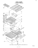 Part Location Diagram of 939825 Whirlpool PAN, CRISPER