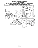 694505 BURNER Diagram and Parts List for LG5651XKW0  Whirlpool Dryer