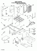 UNIT PARTS Diagram and Parts List for BRS62BRANA00  Whirlpool Refrigerator