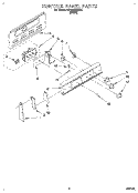 Part Location Diagram of WP3183115 Whirlpool Selector Knob - Black