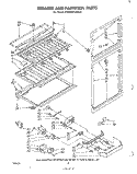 Part Location Diagram of 836220 Whirlpool INSULTION, COVER AIR RETURN 3.5 LONG