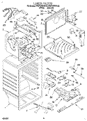 LINER Diagram and Parts List for KTRP20KDAL02  KitchenAid Refrigerator