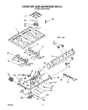 Part Location Diagram of 4321267 Whirlpool VALVE-OFF
