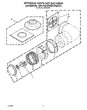 SECTION Diagram and Parts List for KIVD800TOB  KitchenAid Range Hood