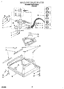 MACHINE BASE Diagram and Parts List for KAWE578BAL0  KitchenAid Washer
