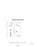 MISCELLANEOUS Diagram and Parts List for AL4132VW0  Whirlpool Washer
