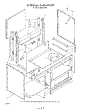EXTERNAL OVEN , LITERATURE AND OPTIONAL Diagram and Parts List for FEP210VW1  Roper Range