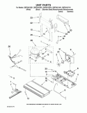 UNIT PARTS Diagram and Parts List for GI5FSAXVA01  Whirlpool Refrigerator