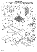 UNIT PARTS Diagram and Parts List for GS6SHEXML00  Whirlpool Refrigerator