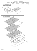 SHELF Diagram and Parts List for ET17JMYJN00  Whirlpool Refrigerator