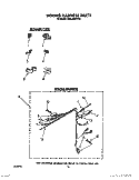 WIRING HARNESS Diagram and Parts List for TAWL400WW0  Estate Washer