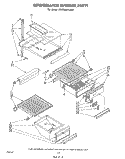 REFRIGERATOR INTERIOR , LIT/OPTIONAL Diagram and Parts List for ED22MM1LWR1  Whirlpool Refrigerator