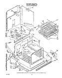 Part Location Diagram of LIT312913 Whirlpool Use & Care Guide (Microwave)