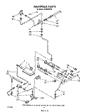 MANIFOLD Diagram and Parts List for SE960PEPW2  Whirlpool Range