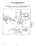 694670 BURNER Diagram and Parts List for LG5791XSW0  Whirlpool Dryer