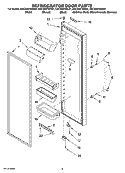 Part Location Diagram of L2307198SA Whirlpool DOR-FIP MS
